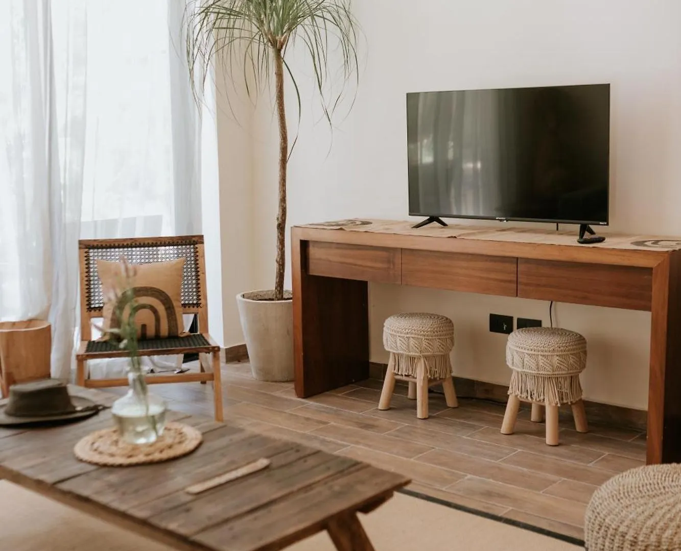 Boho-Chic Apt 1Br Nook Tulum Appartamento