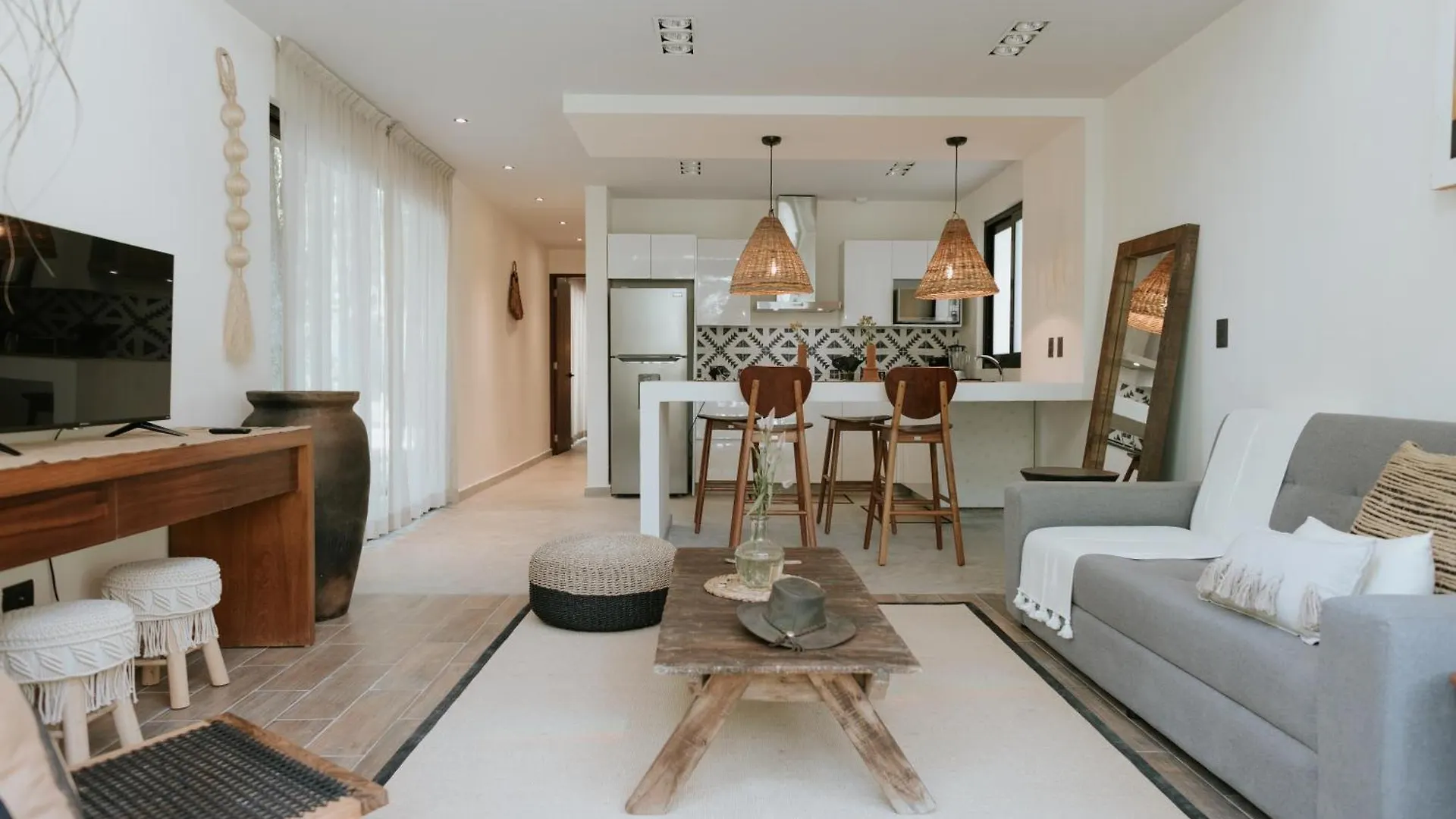 Apartment Boho-Chic Apt 1Br Nook Tulum