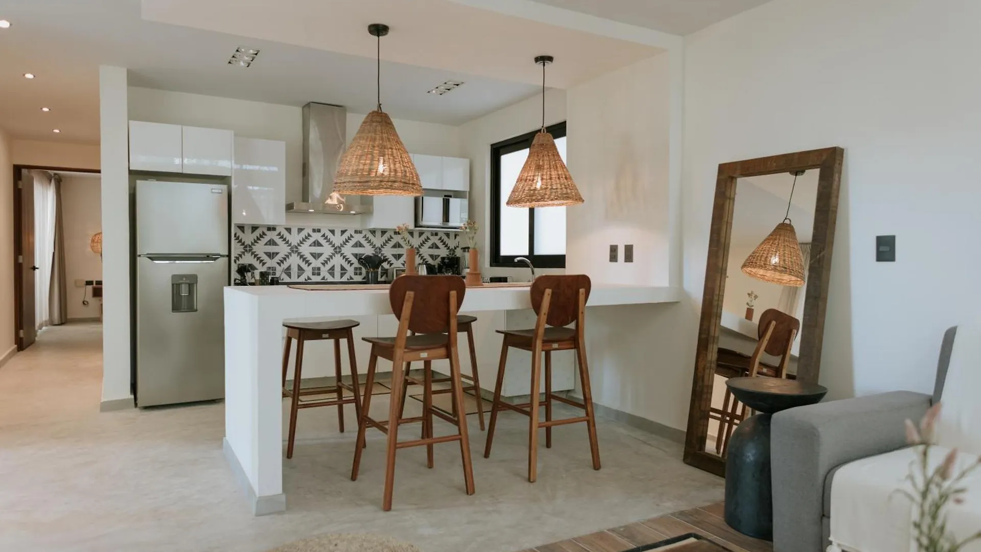 Boho-Chic Apt 1Br Nook Tulum Mexico